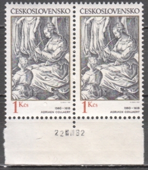 2535 Paar - waagerecht ** - 1982